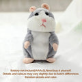 Hámster de peluche que repite lo que dices