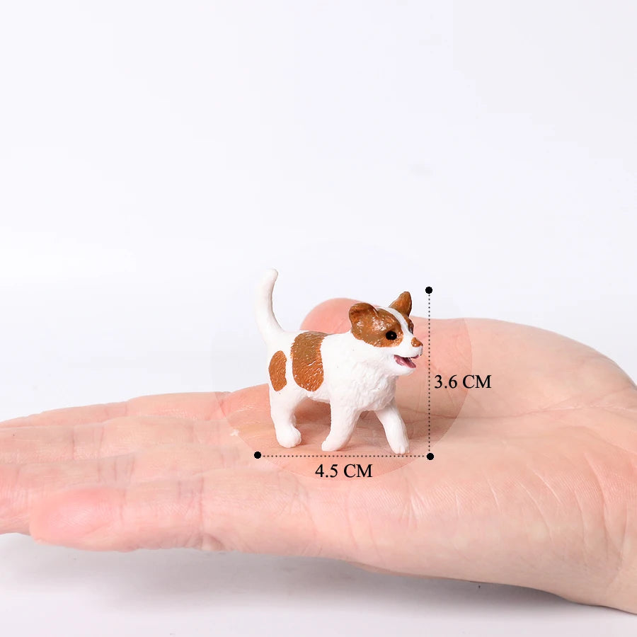Figuritas realistas de perritos