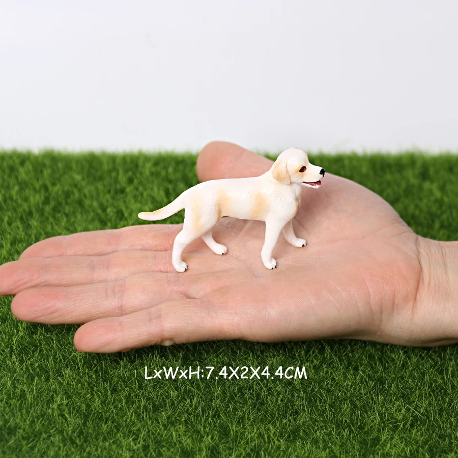 Figuritas realistas de perritos