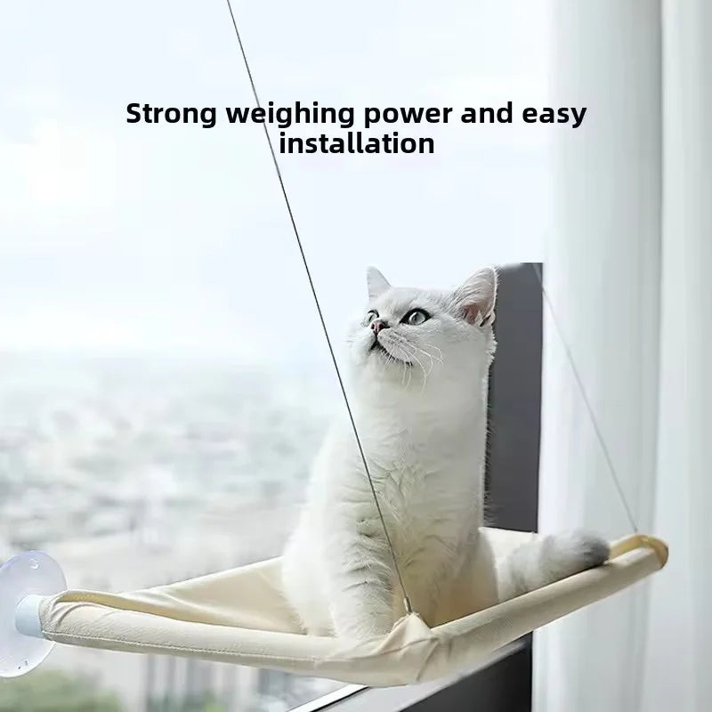 Hamaca de ventana para gatos