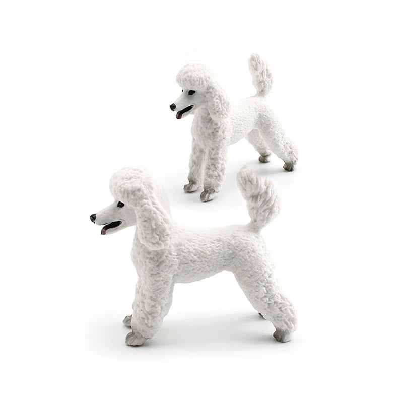 Figura de caniche realista
