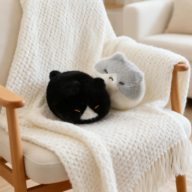 Peluche de gato siamés