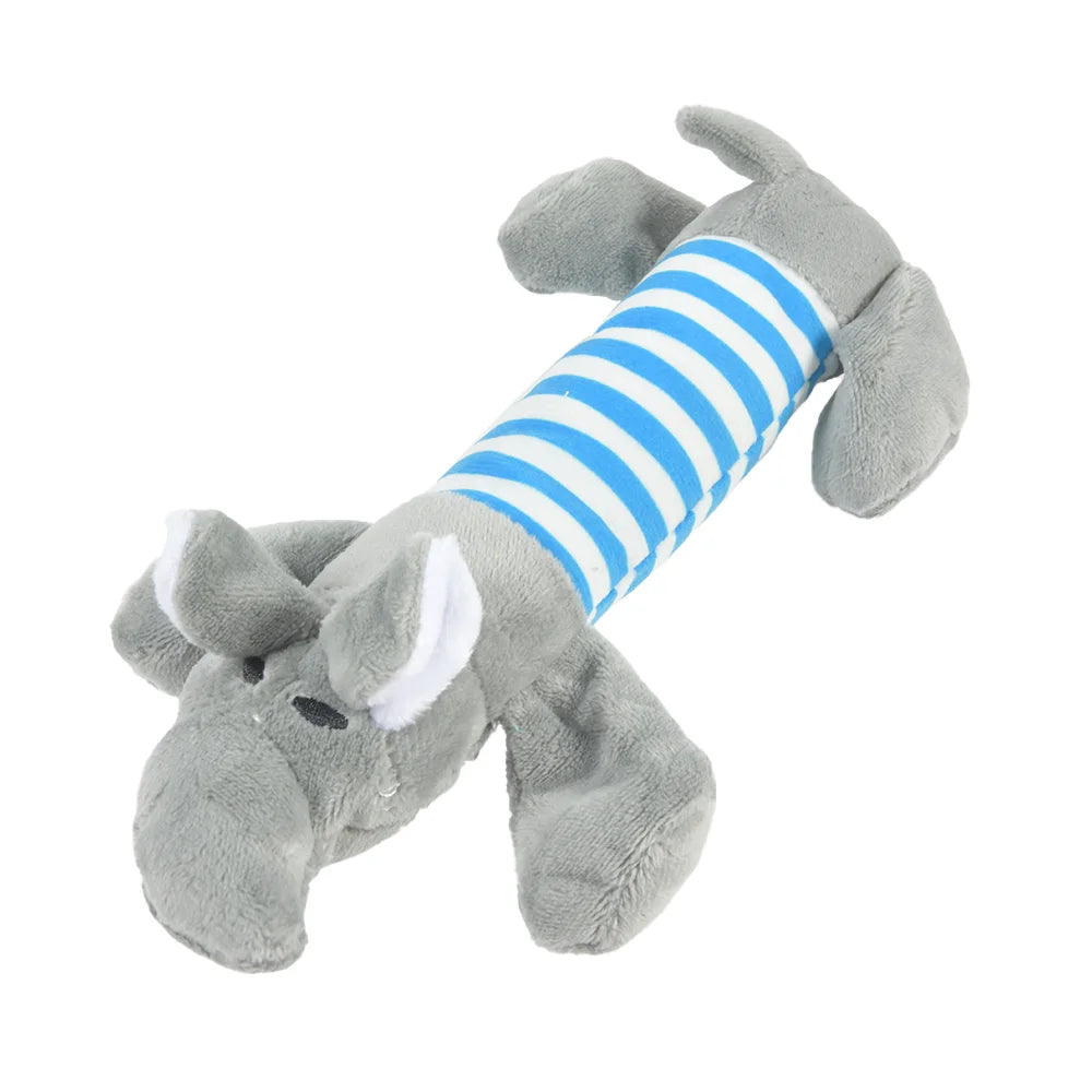 Dinosaurio de peluche para perros