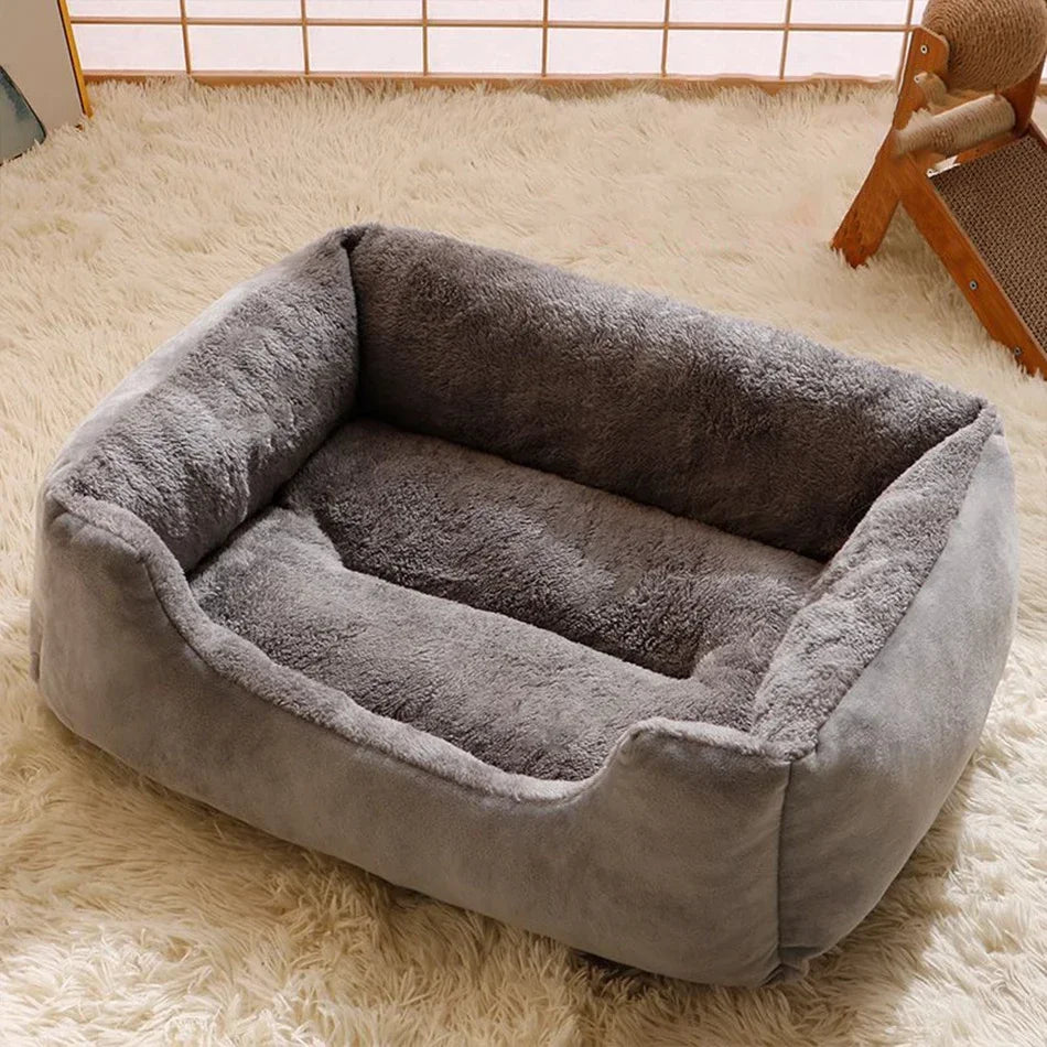 Cama nido acolchada para gatos y perros pequeños