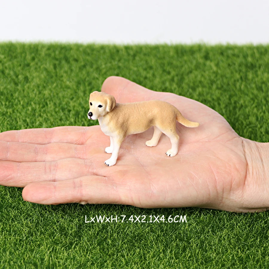 Figuritas realistas de perritos