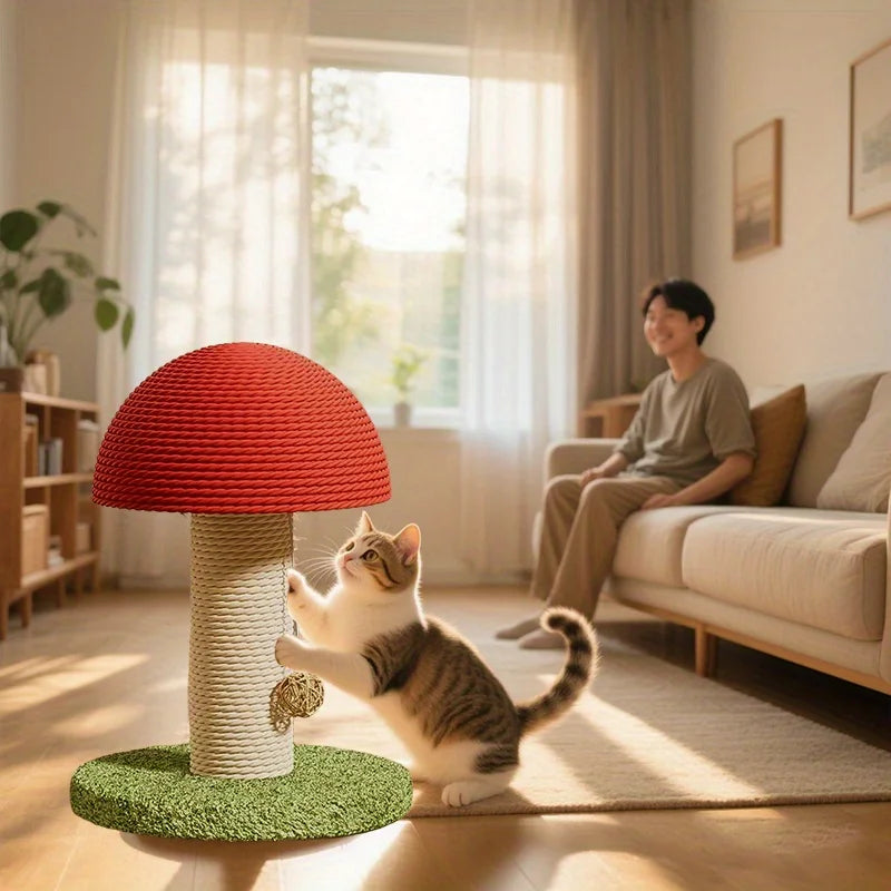 Rascador seta con sisal