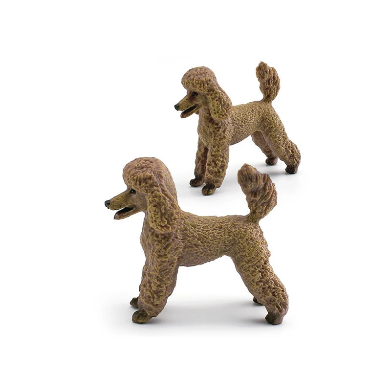 Figura de caniche realista