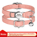 Collar de gato personalizado con nombre