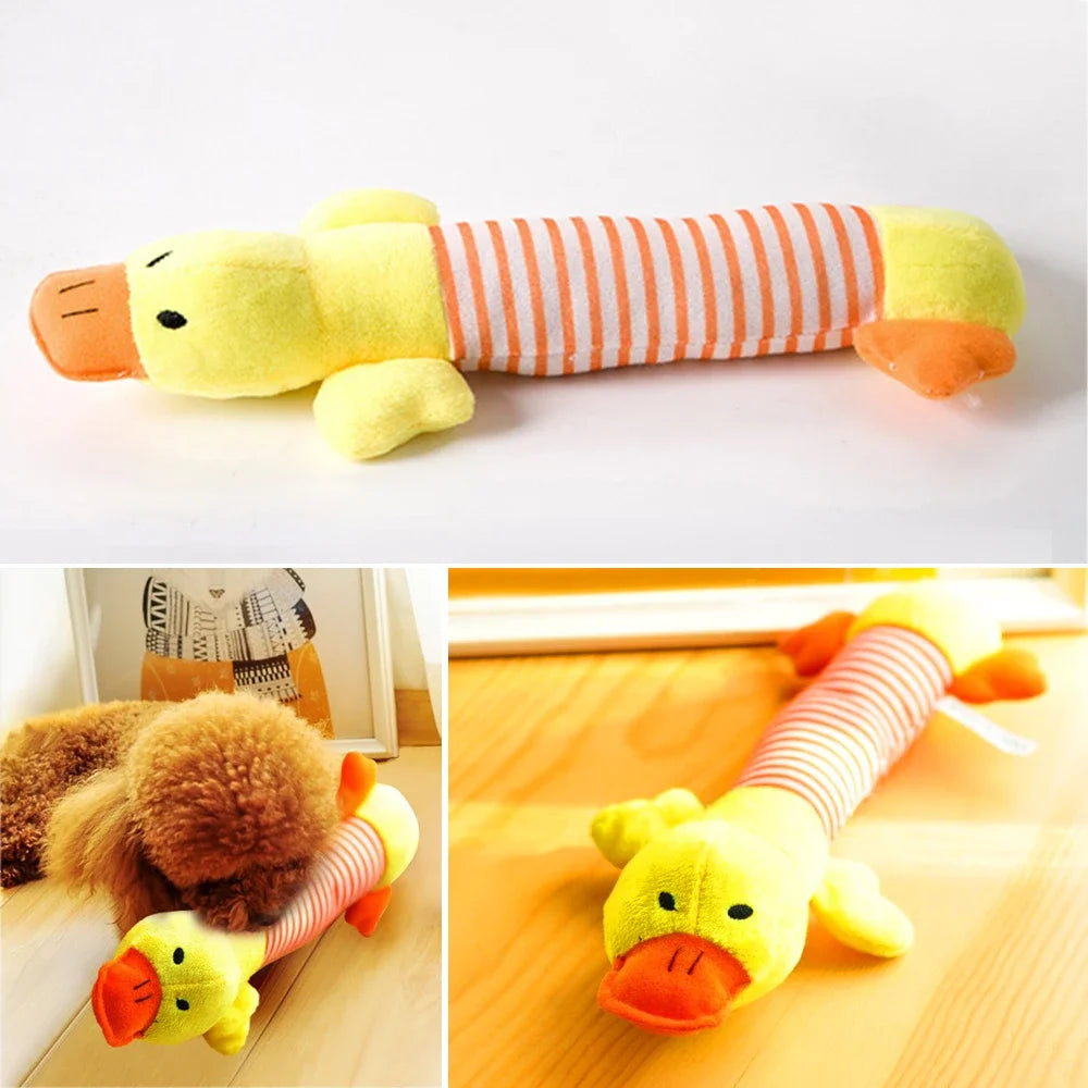 Peluches con sonido: elefante, pato y cerdito