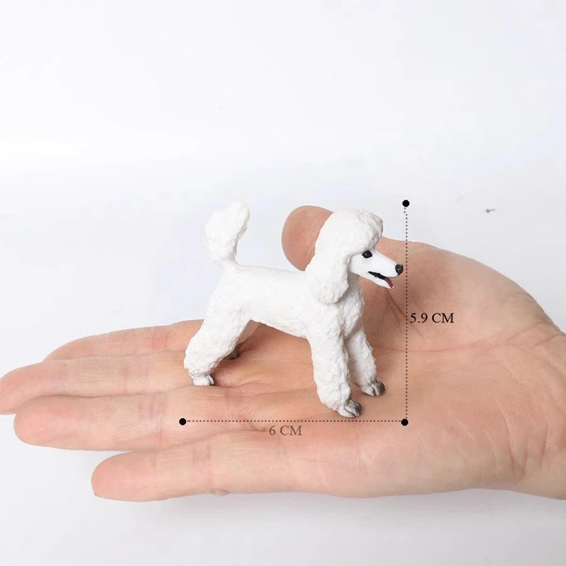 Figura de caniche realista