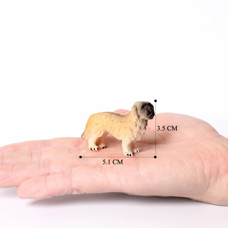 Figuritas realistas de perritos