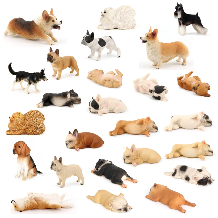 Figuritas de perritos de razas