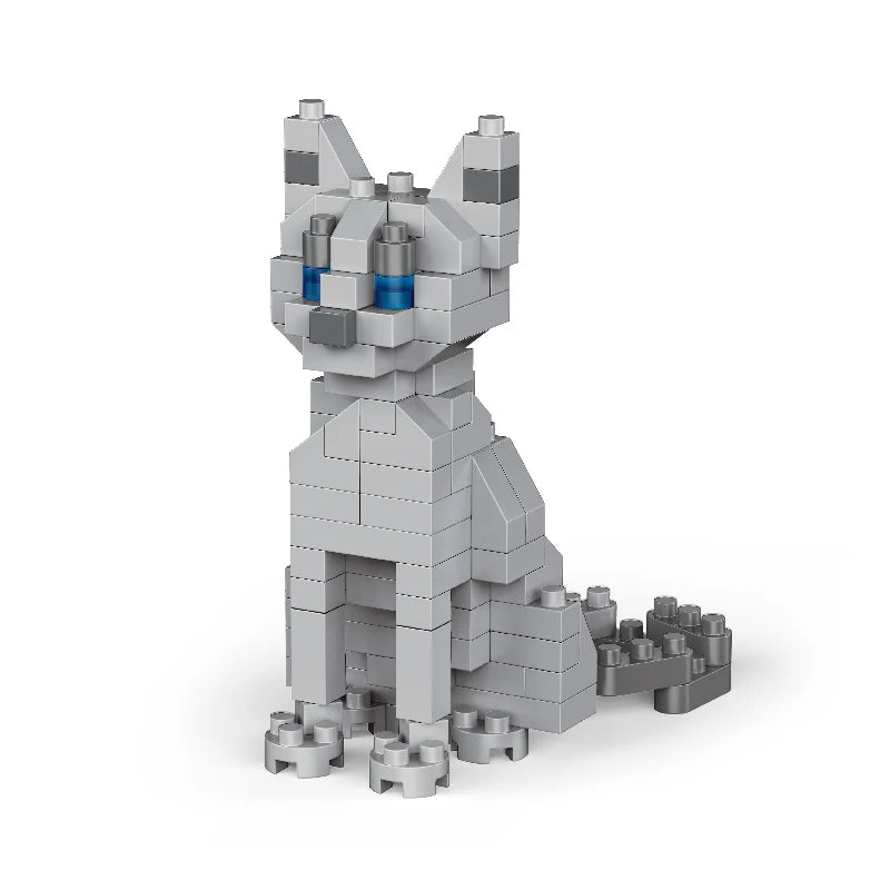Figura de construcción de perro salchicha