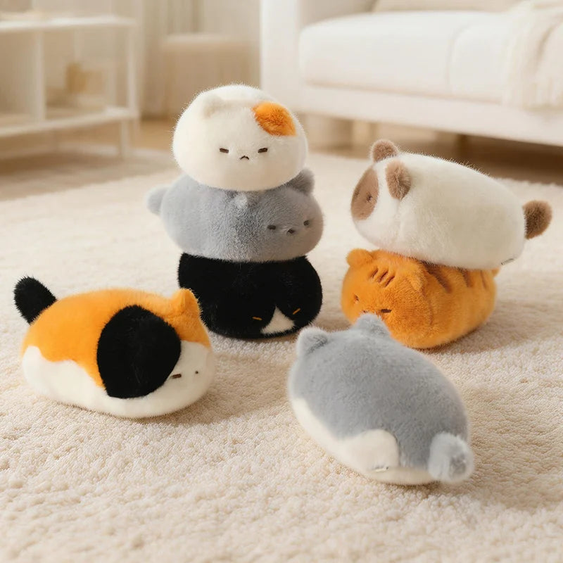 Peluche de gato siamés