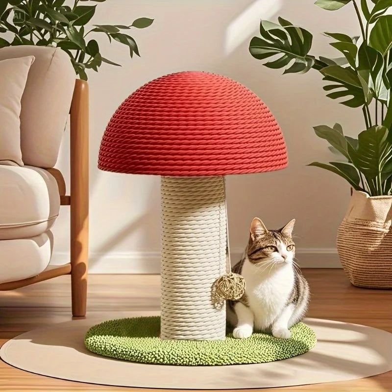 Rascador seta con sisal