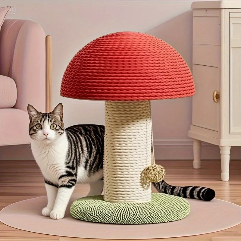 Rascador seta con sisal