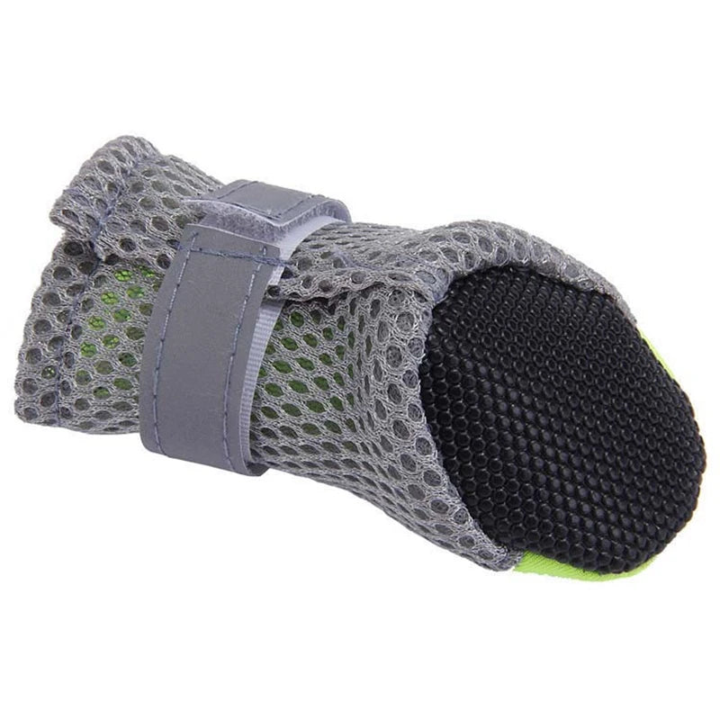 Zapatillas transpirables reflectantes para perros