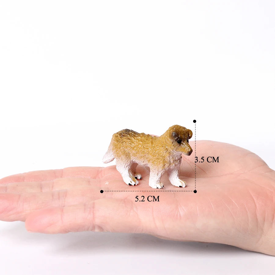 Figuritas realistas de perritos