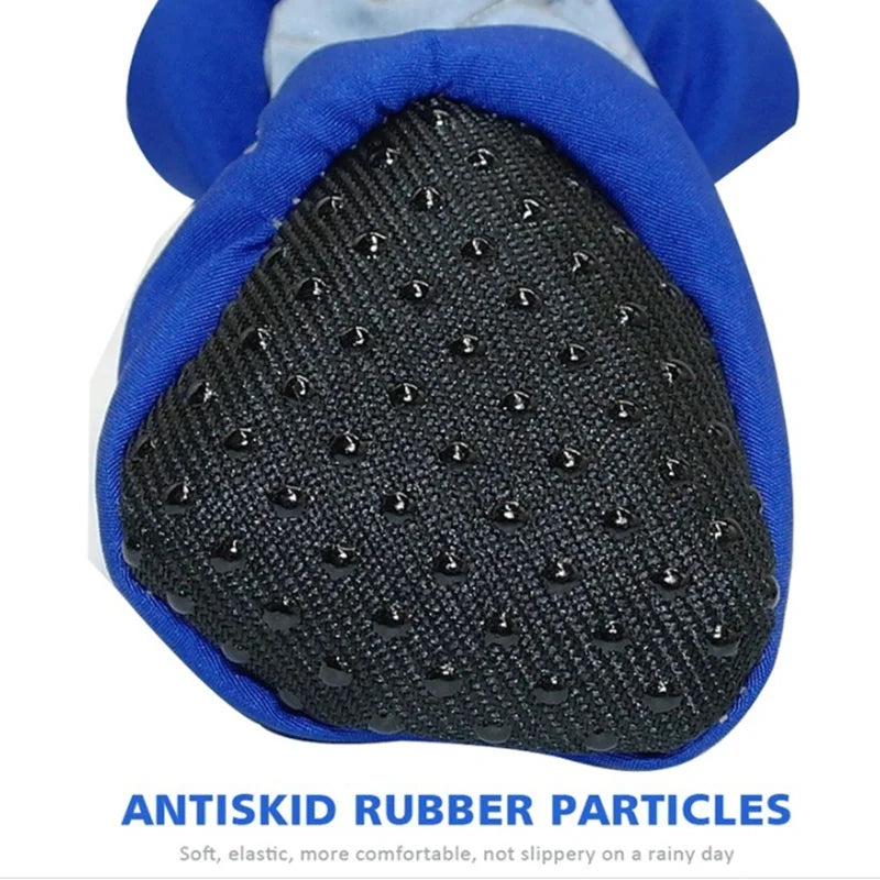 Botas impermeables antideslizantes para perros (4 uds)
