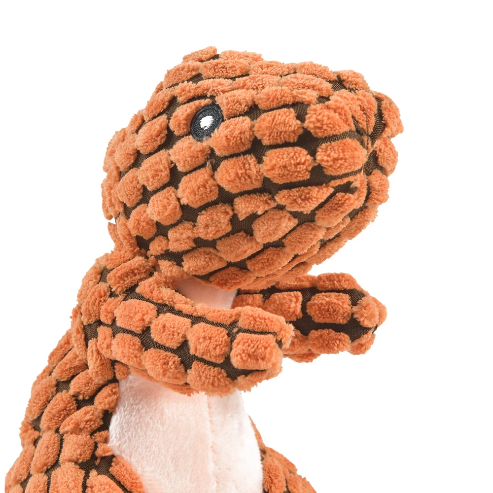 Dinosaurio de peluche para perros
