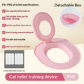 Kit para enseñar a tu gato a usar el váter