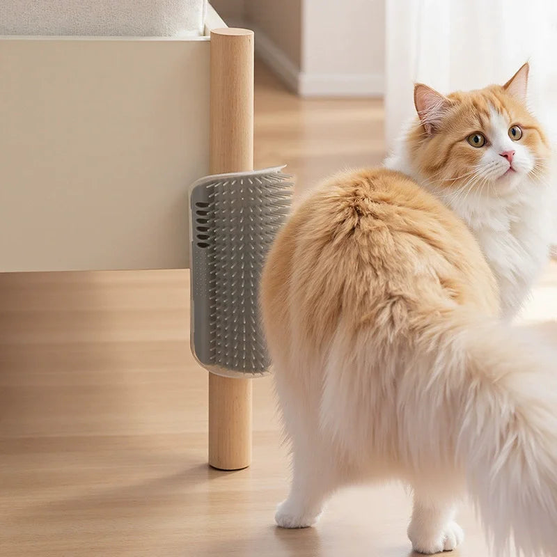 Rascador masajeador de esquina para gatos