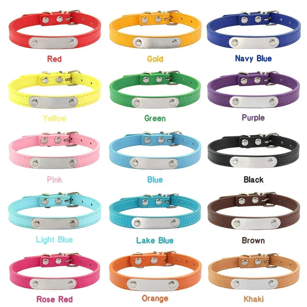 Collar de perro personalizado con nombre