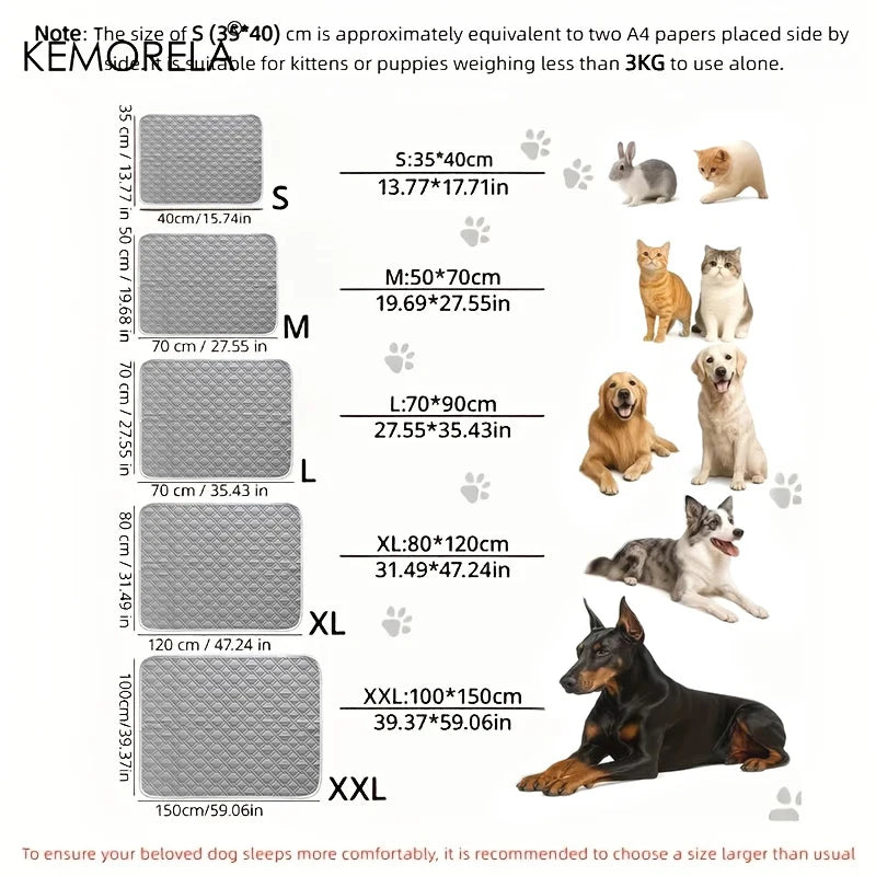 Empapador lavable y reutilizable para perros