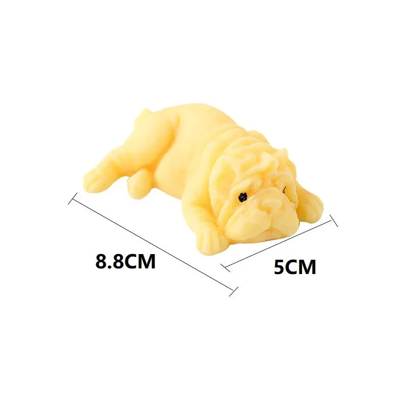 Perritos squishy antiestrés