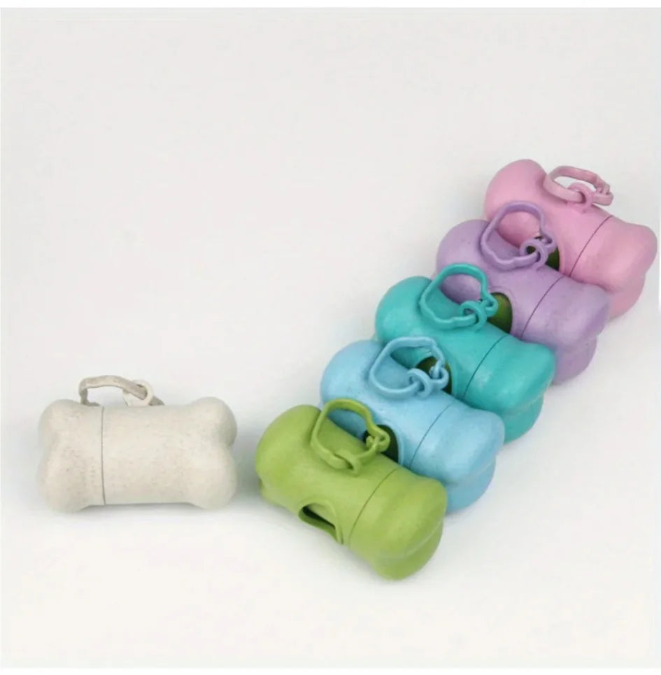 Dispensador de bolsas para excrementos