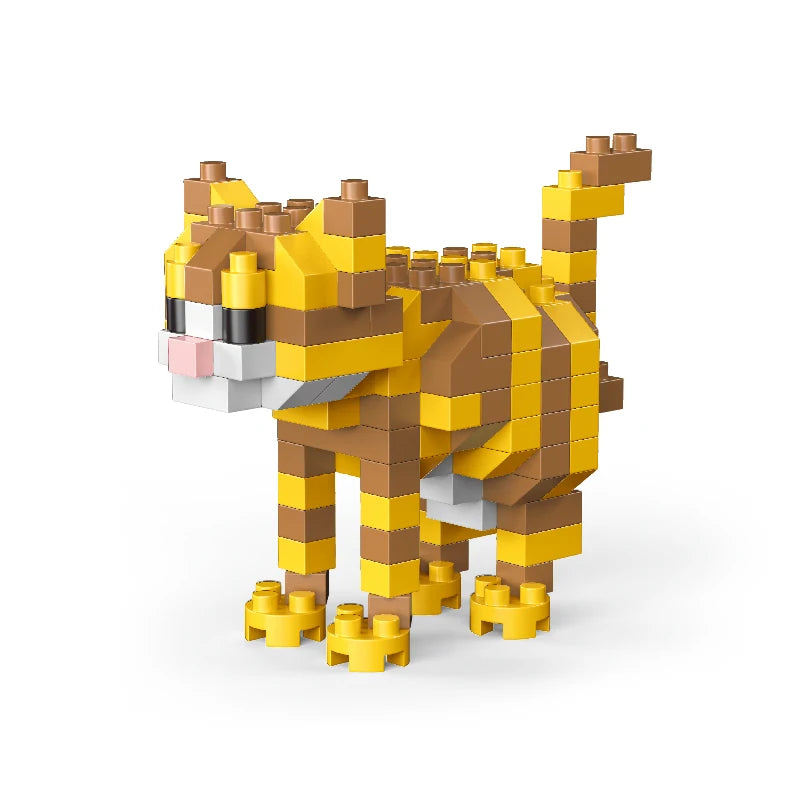 Figura de construcción de perro salchicha