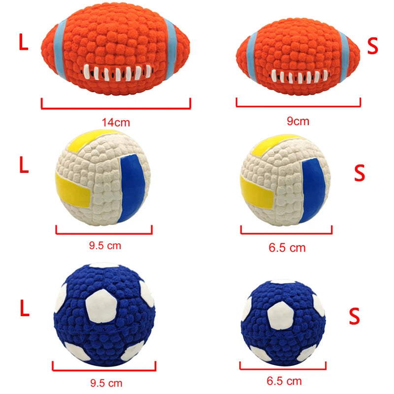Pelotas deportivas con sonido