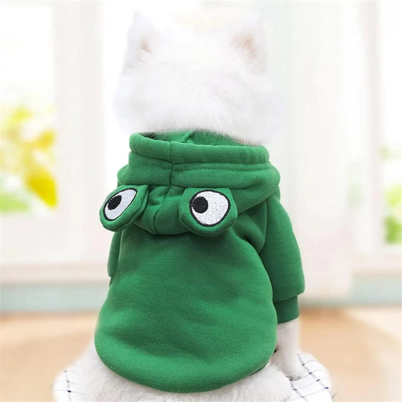 Sudadera con capucha para perros
