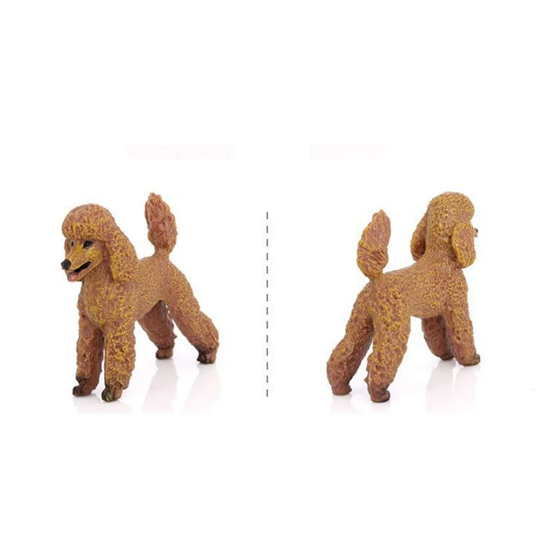 Figura de caniche realista