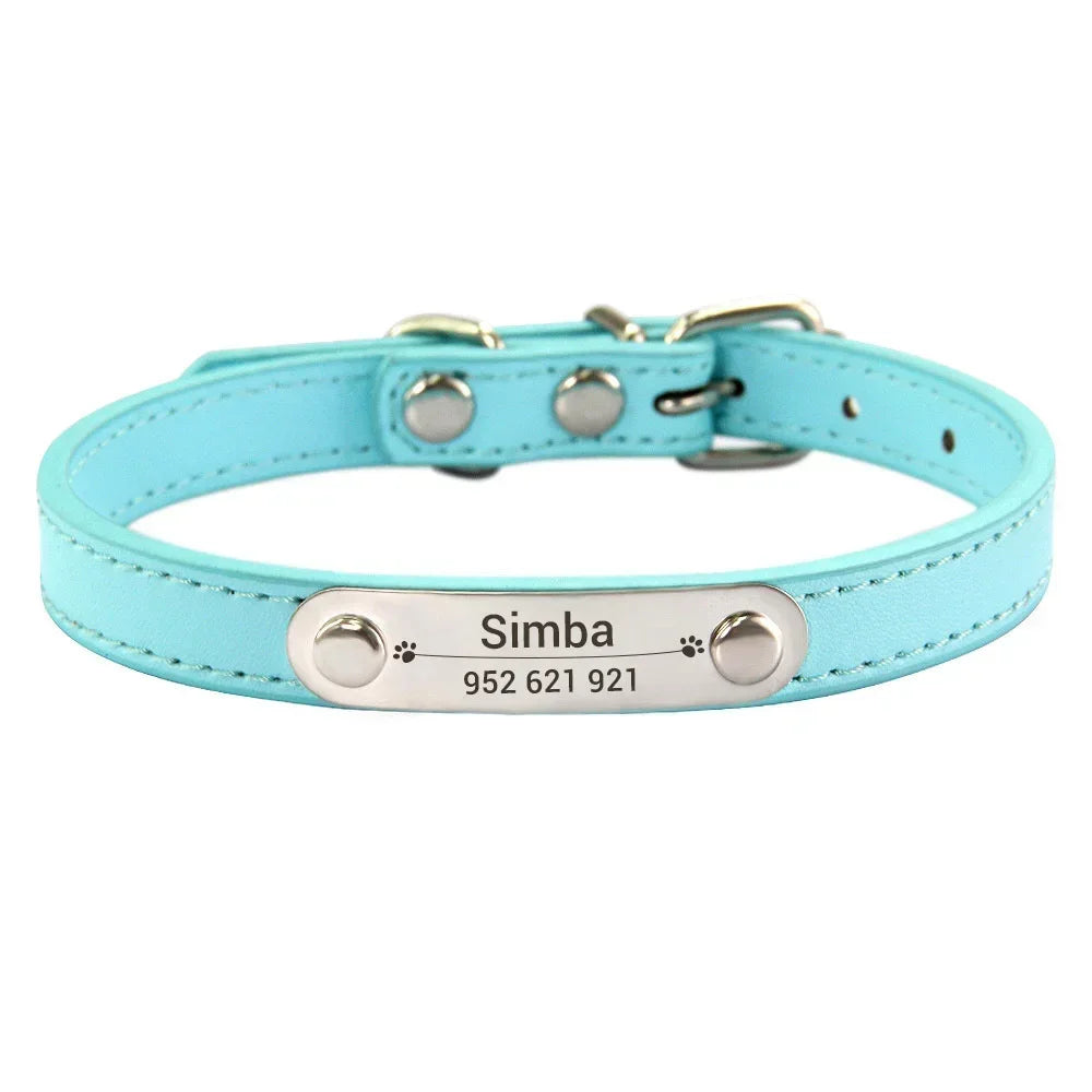 Collar de perro personalizado con nombre