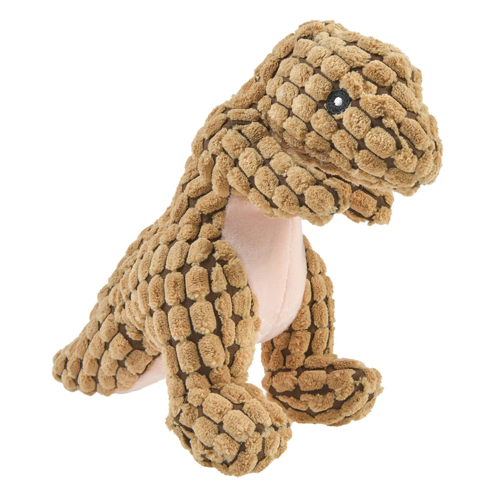 Dinosaurio de peluche para perros