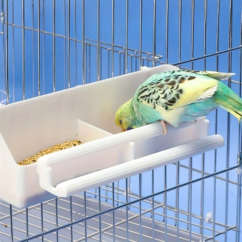 Comedero doble colgante para pájaros