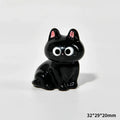 Figuritas de gatos de resina