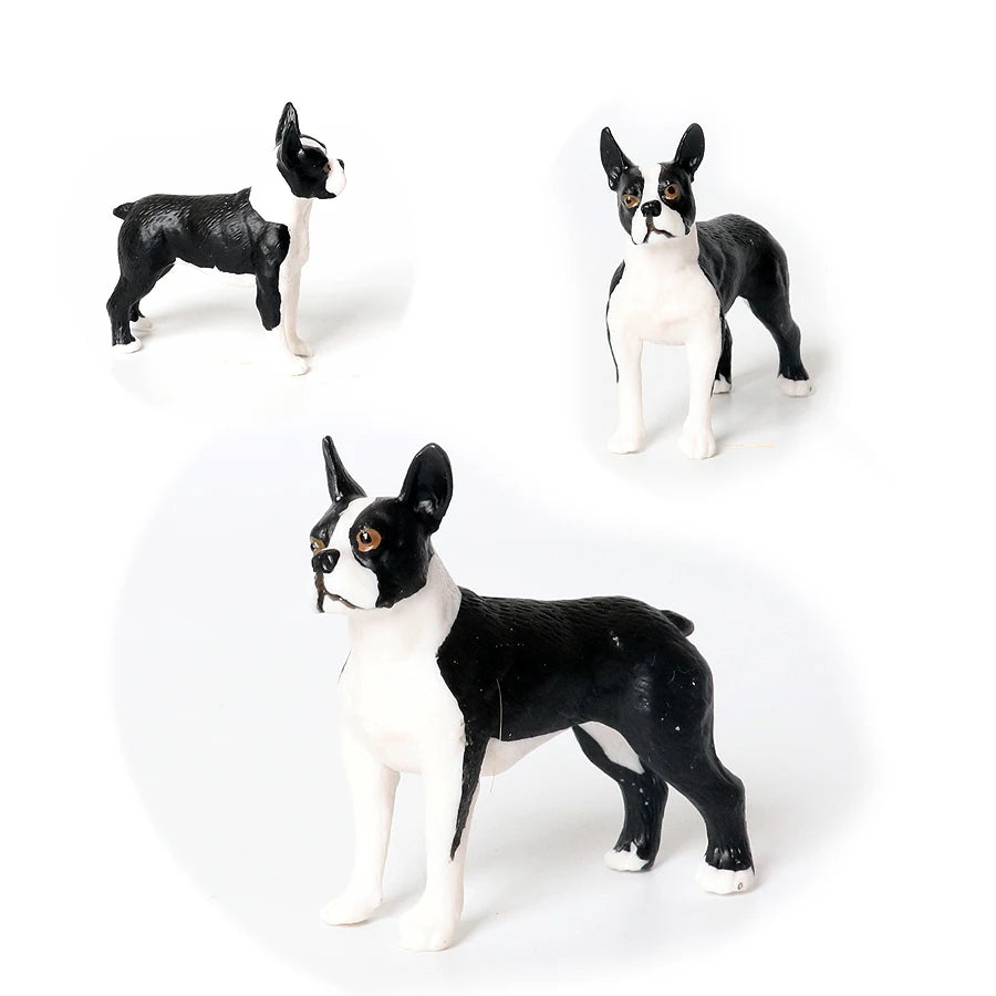 Figuritas realistas de perritos