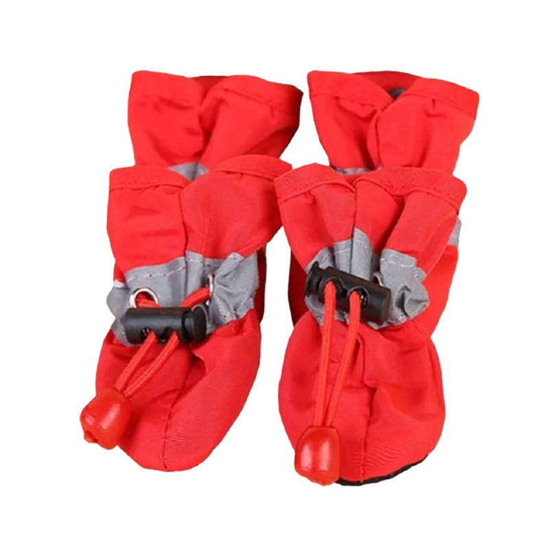Botas impermeables antideslizantes para perros (4 uds)
