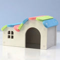 Casita arcoíris para hámster