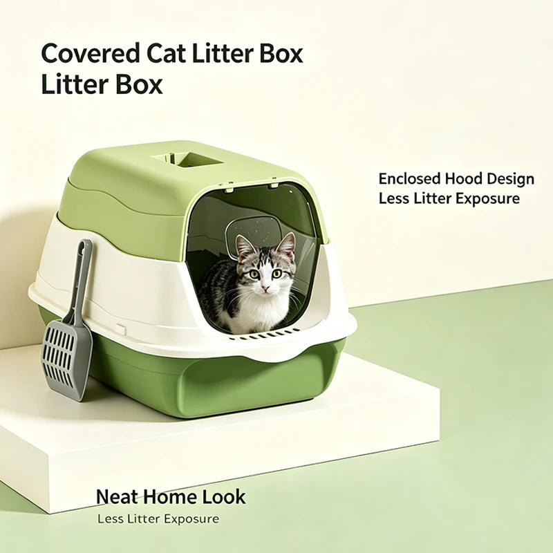 Arenero cerrado antiolores