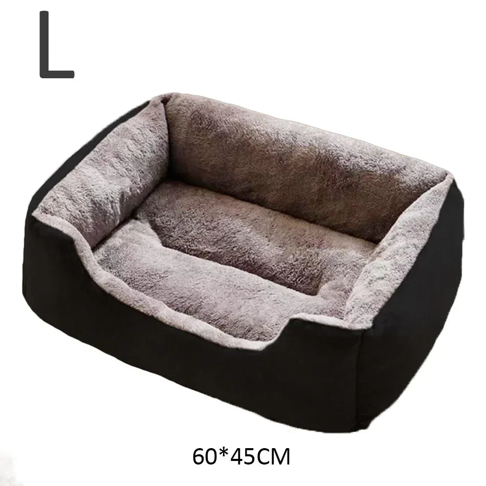Cama nido acolchada para gatos y perros pequeños