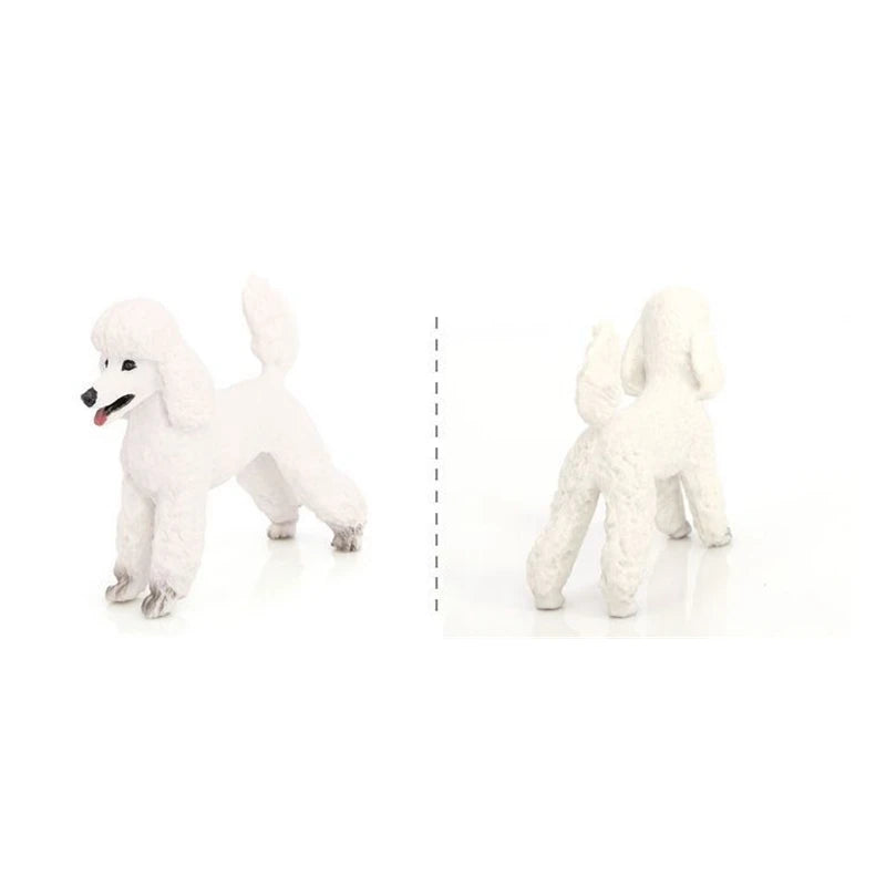Figura de caniche realista