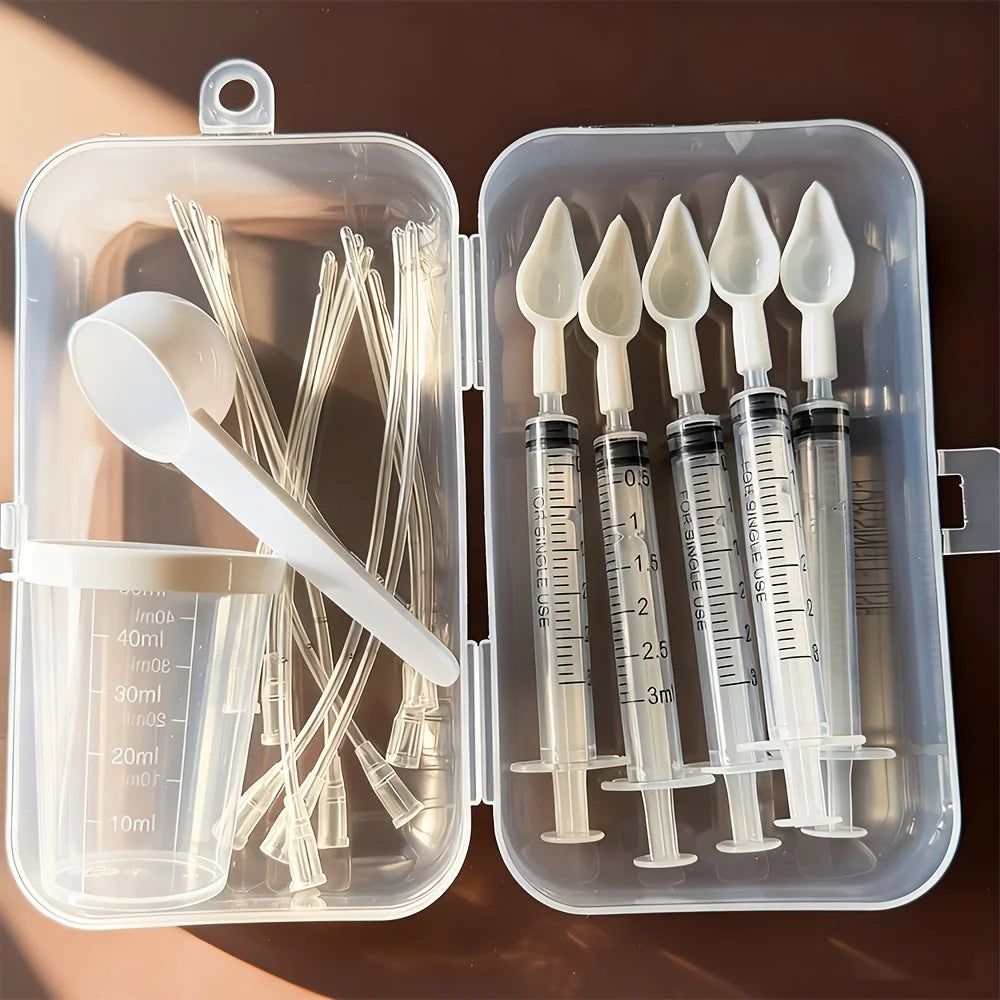 Kit de jeringas para alimentar pájaros a mano