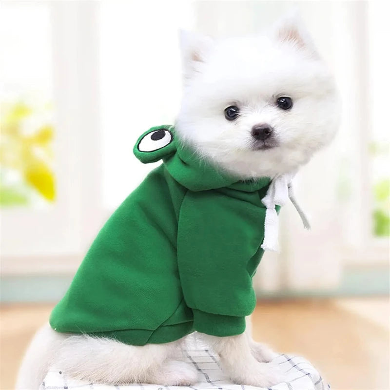 Sudadera con capucha para perros