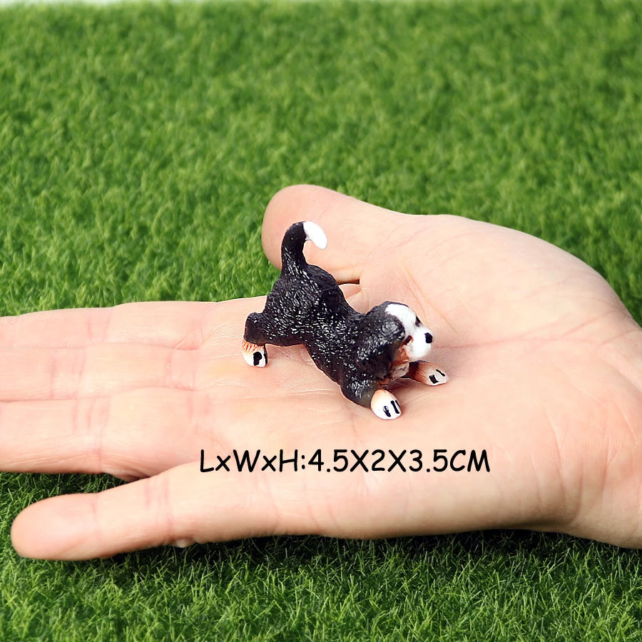 Figuritas realistas de perritos