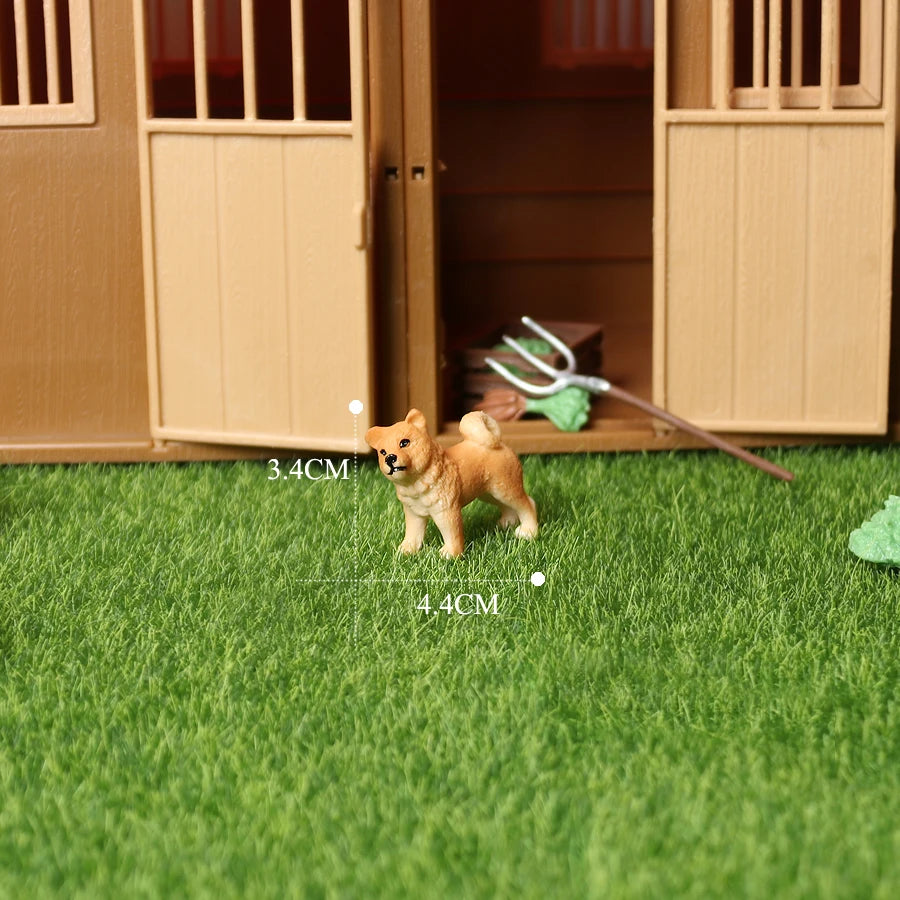 Figuritas realistas de perritos