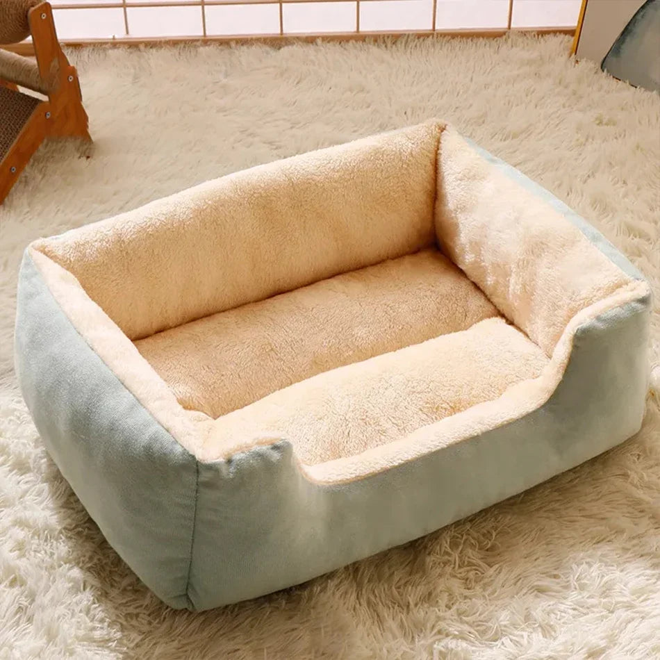 Cama nido acolchada para gatos y perros pequeños