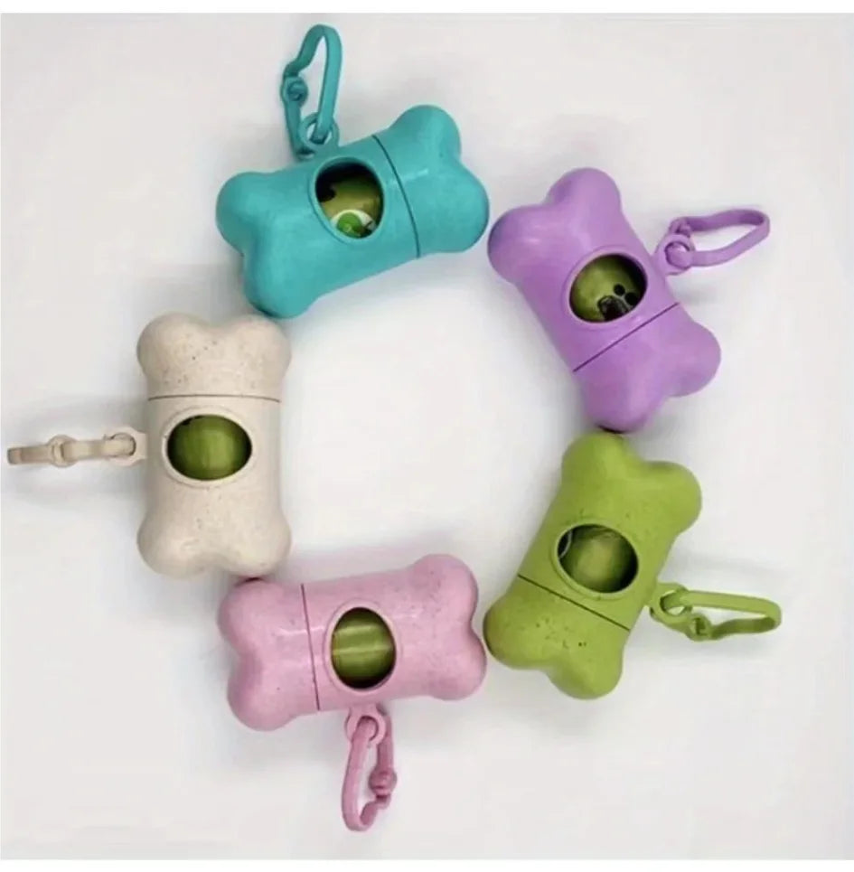 Dispensador de bolsas para excrementos